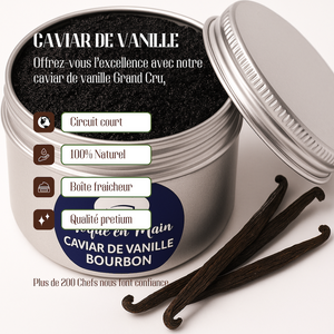 CAVIAR DE VANILLE BOURBON DE MADAGASCAR