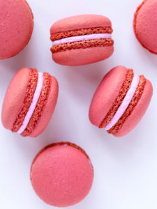 MACARONS À LA ROSE DU PAKISTAN