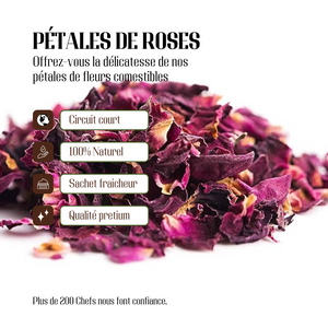 [PRO] - PÉTALES DE FLEURS DE ROSE - PAKISTAN