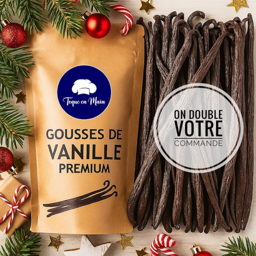 GOUSSES DE VANILLE BOURBON DE MADAGASCAR XL