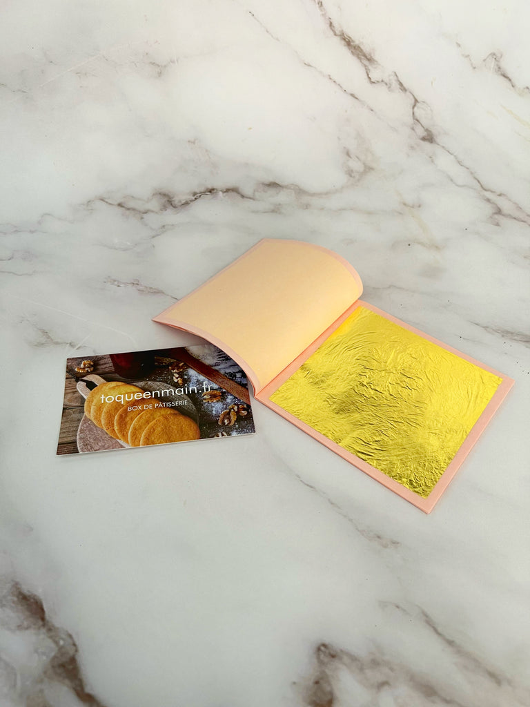 Feuilles d'Or 22 carats - carnet de 25
