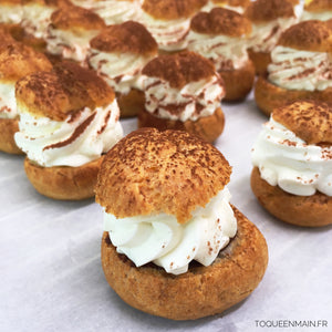 Choux chocolat grand cru et fèves de Tonka du Brésil