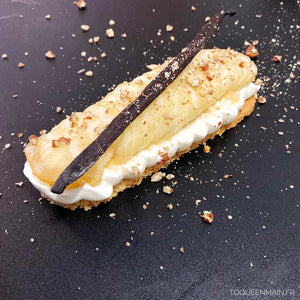 TATIN À LA VANILLE BOURBON ET AUX NOISETTES DU PIEMONT